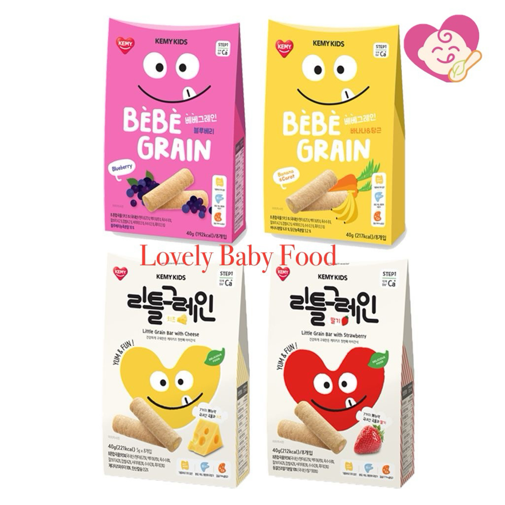 KEMY Kids Bebe Grain Little Grain High Calcium Rice Stick Snack 9Months ...
