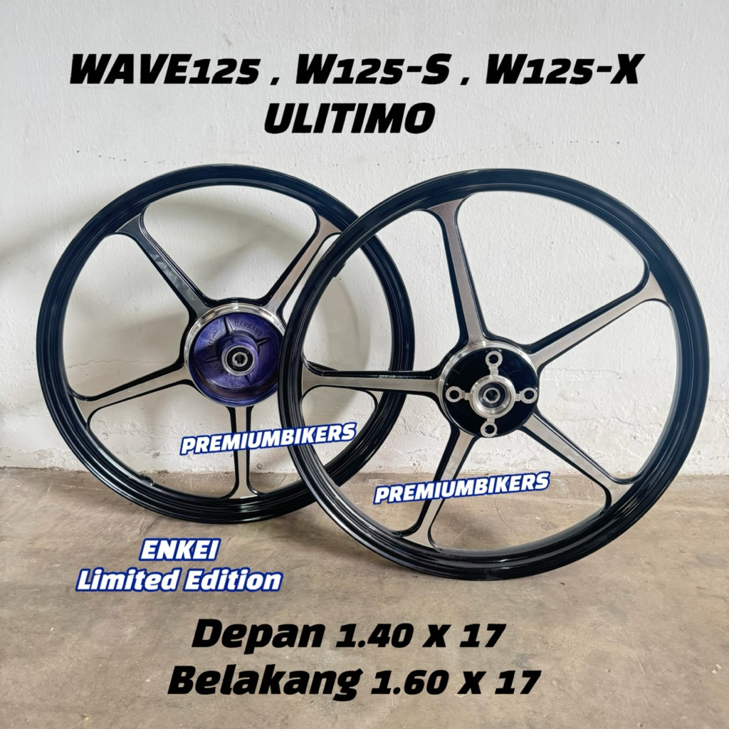 WAVE125 SPORT RIM ENKEI LIMITED EDITION W125 ULITIMO WAVE 125 S X 5 ...