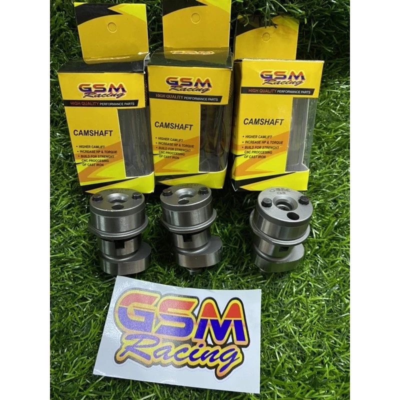 GSM RACING CAMSHAFT RACING YAMAHA LC135 V1-V7/Y15ZR/FZ150 (G1/G2/G3/G4 ...