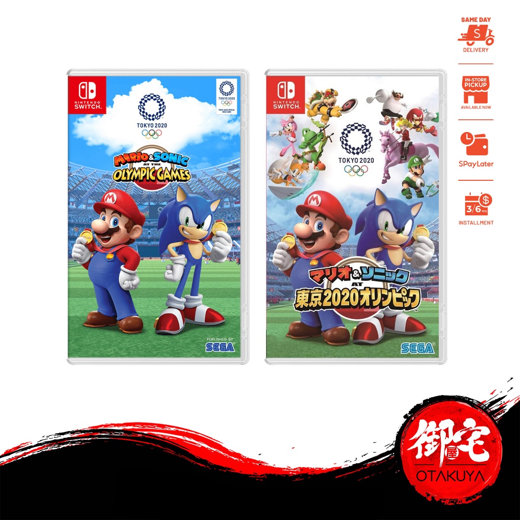 【RAYA SALE】Nintendo Switch Mario & Sonic At The Olympic Games Tokyo ...