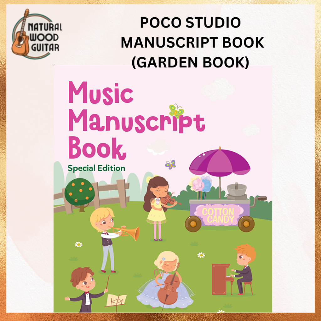 POCO Music Manuscript Book (Garden) Special Edition | Shopee Malaysia