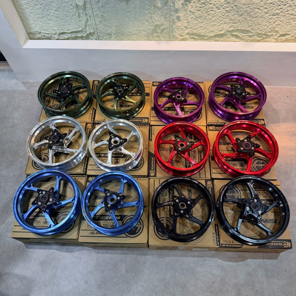 Original SMRT XMAX V1 V2 V3 Forged Sport Rim FRONT 3.50x15/ REAR 4 ...