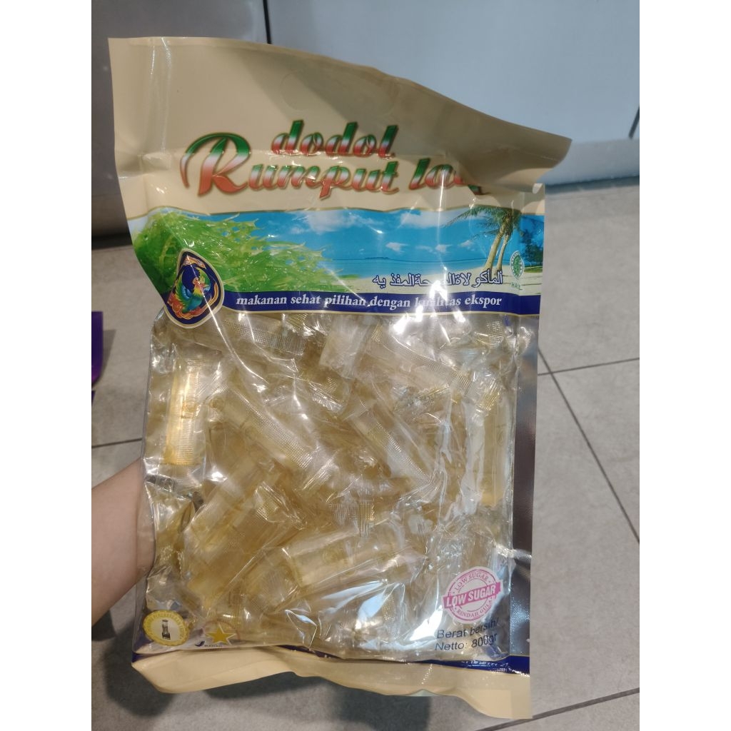 dodol rumput laut lombok less sugar 800gram exp 12/2026 | Shopee Malaysia