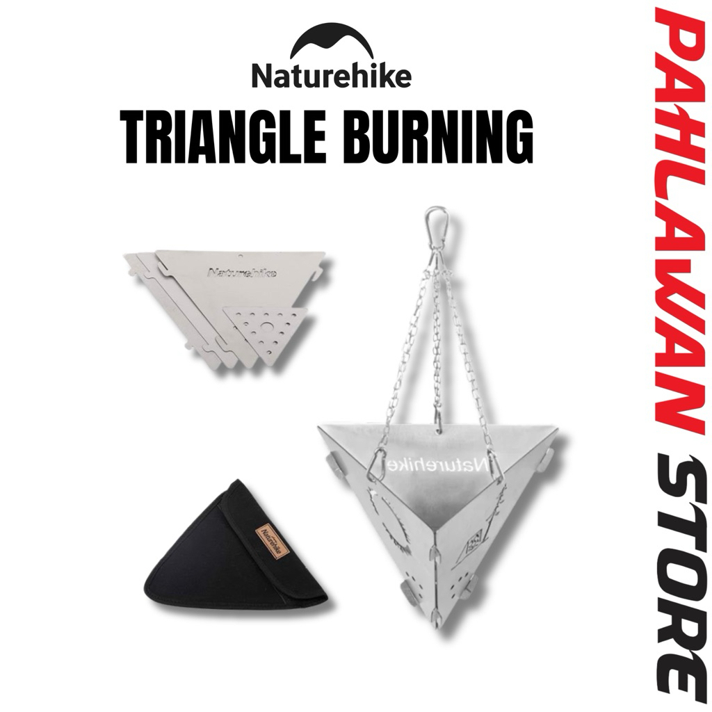 Naturehike Triangle Burning Platform Ultralight 700g NH20PJ120 Bonfire ...