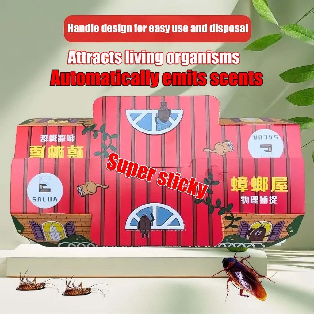 Japan Style Roach Trap Cockroach traps and insecticides Trap in a Box ...