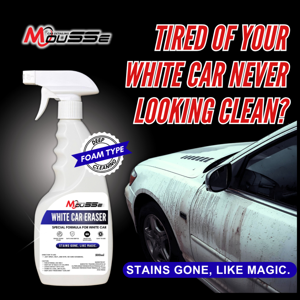 WHITE CAR ERASER 500ML | Shopee Malaysia