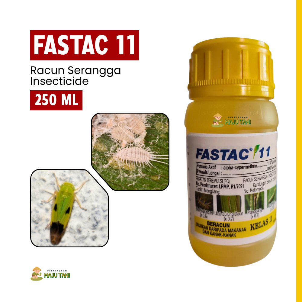 Fastac 11 Racun Serangga Insecticide Racun Ulat Daun Ulat Beluncas Kutu ...