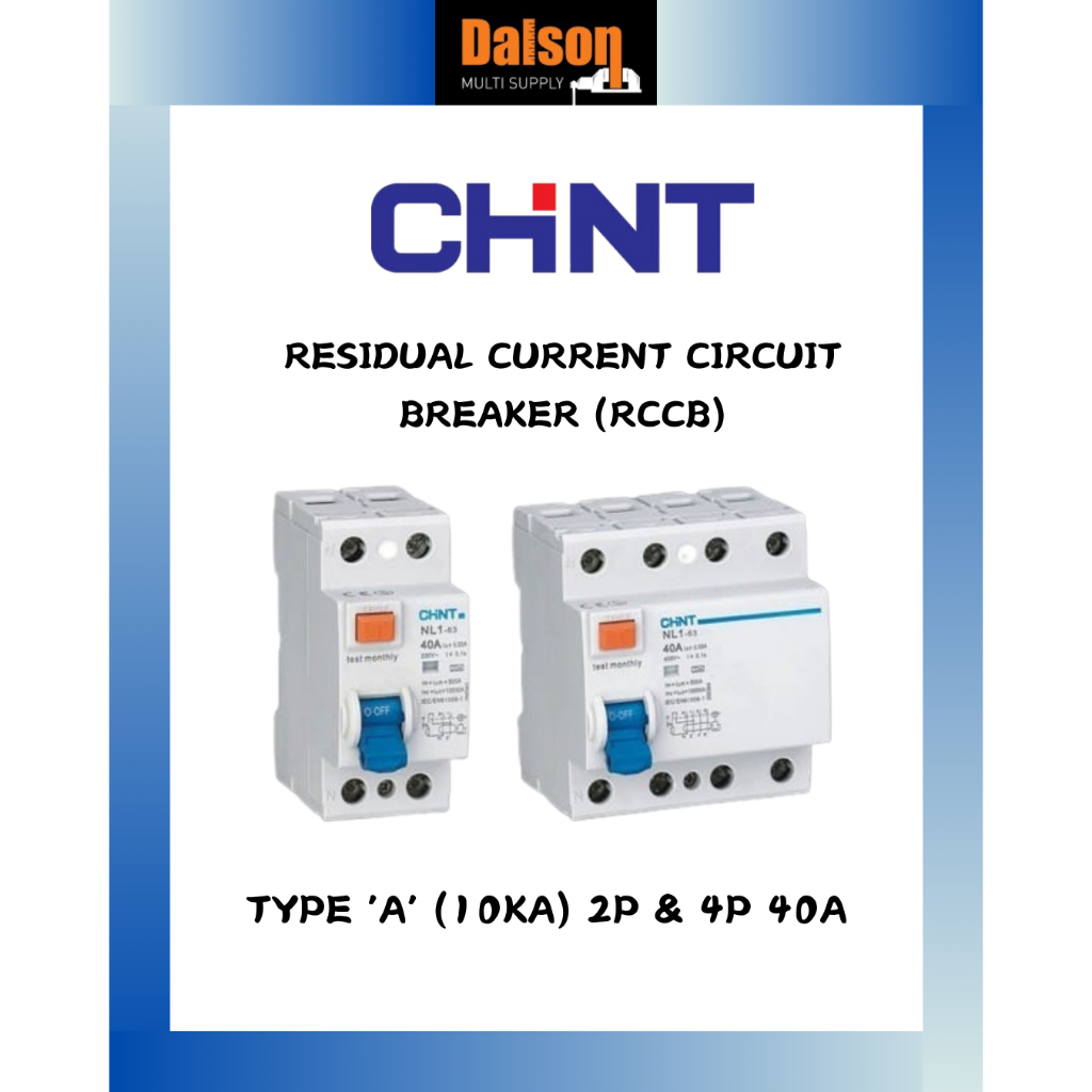 CHINT RCCB TYPE 