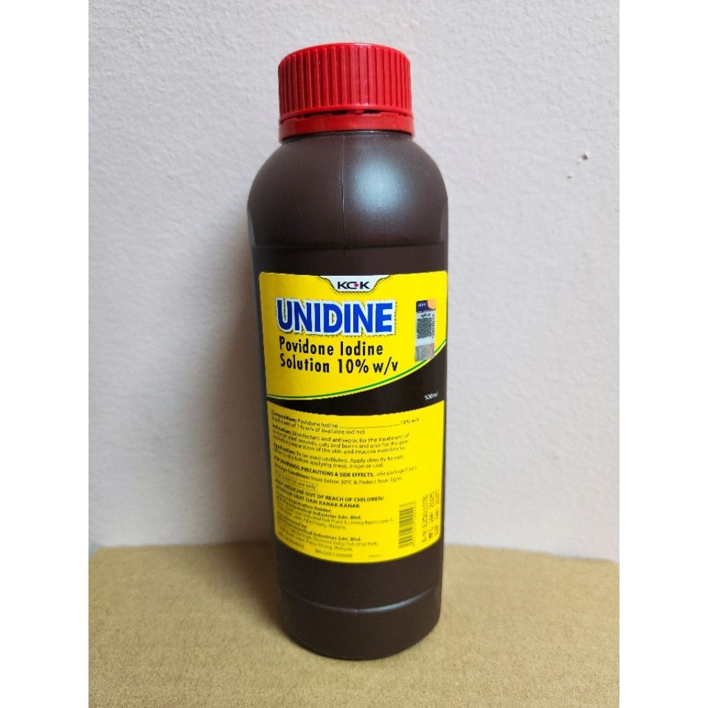 UNIDINE Povidone Iodine 10% W/V Solution [expiry date 1/2027] | Shopee ...