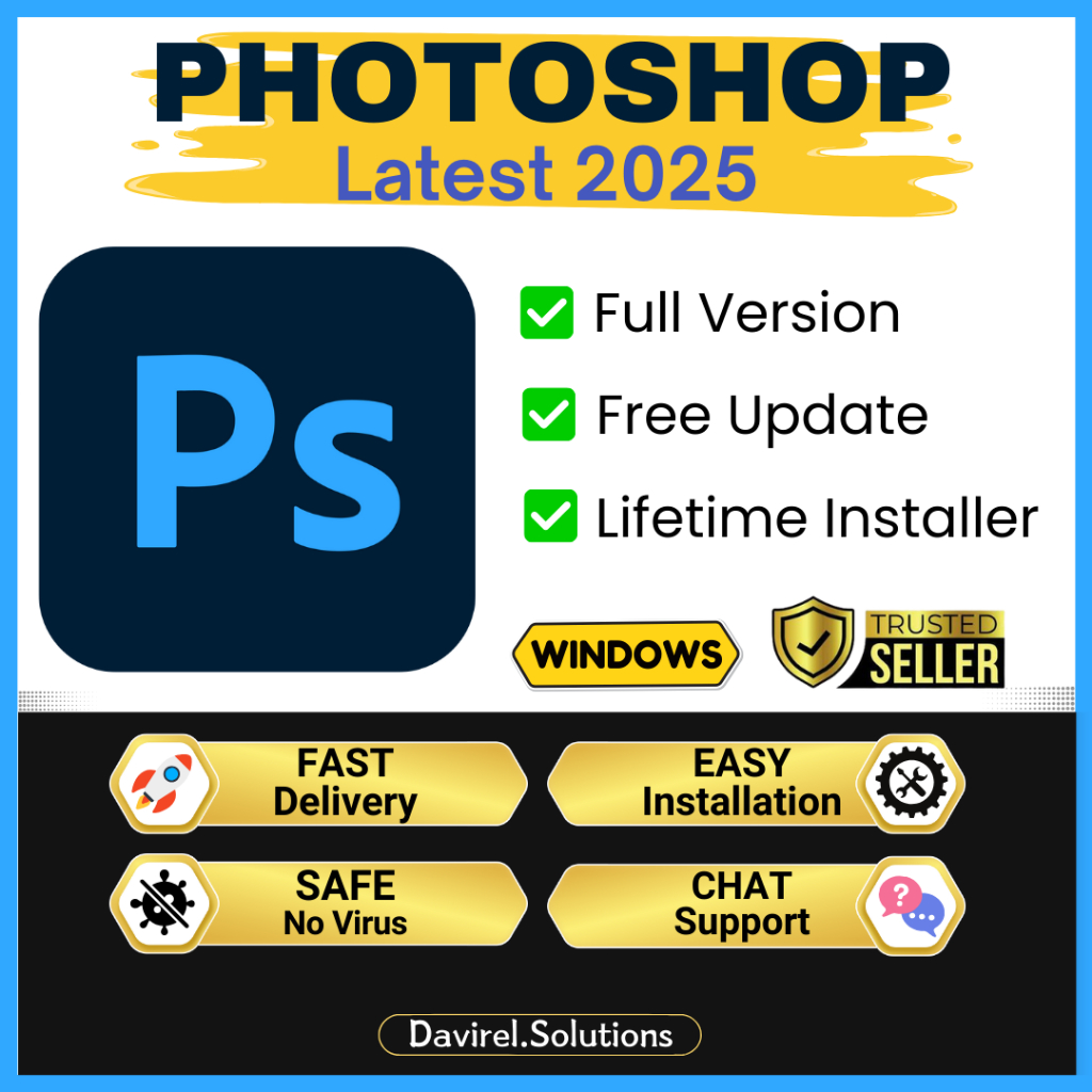 Adobe Photoshop 2026 Latest Full Ver | Windows OS | Installation Video ...