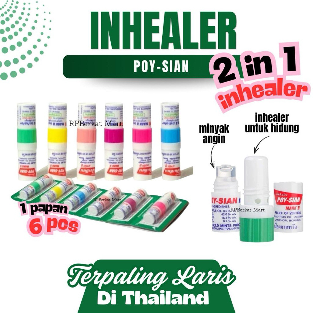 INHEALER 2 IN 1 TERLARIS 1 PCS | Shopee Malaysia