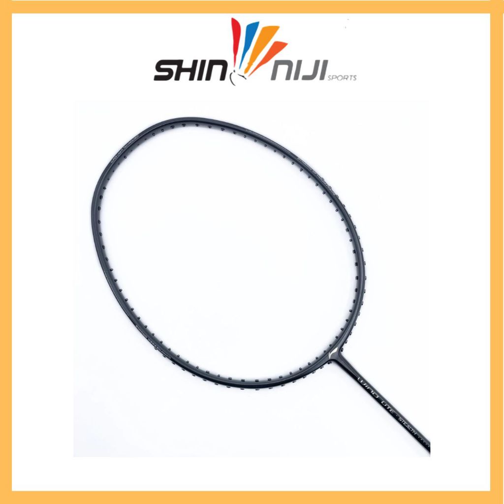 Lining Badminton Racket WIND LITE STEALTH 5U (100%ORIGINAL) | Shopee ...