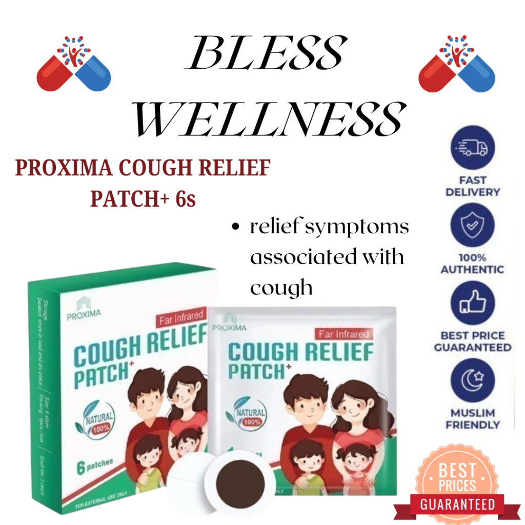 COUGH RELIEF PATCH+ 6s PROXIMA | Shopee Malaysia