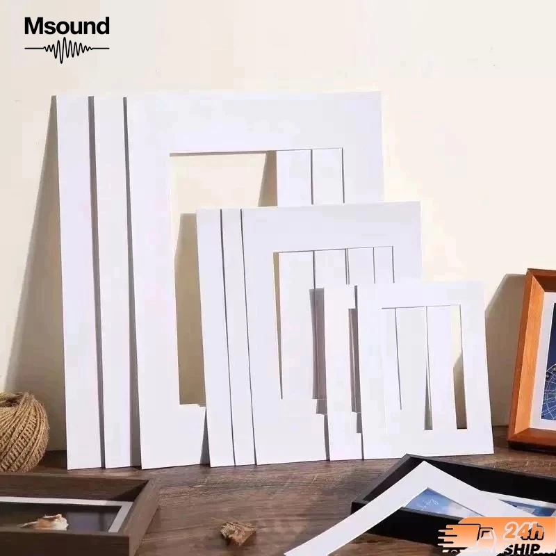 【M】4R 6R 8R A4 photo frame matboard frame card frame Cardboard kad foto ...