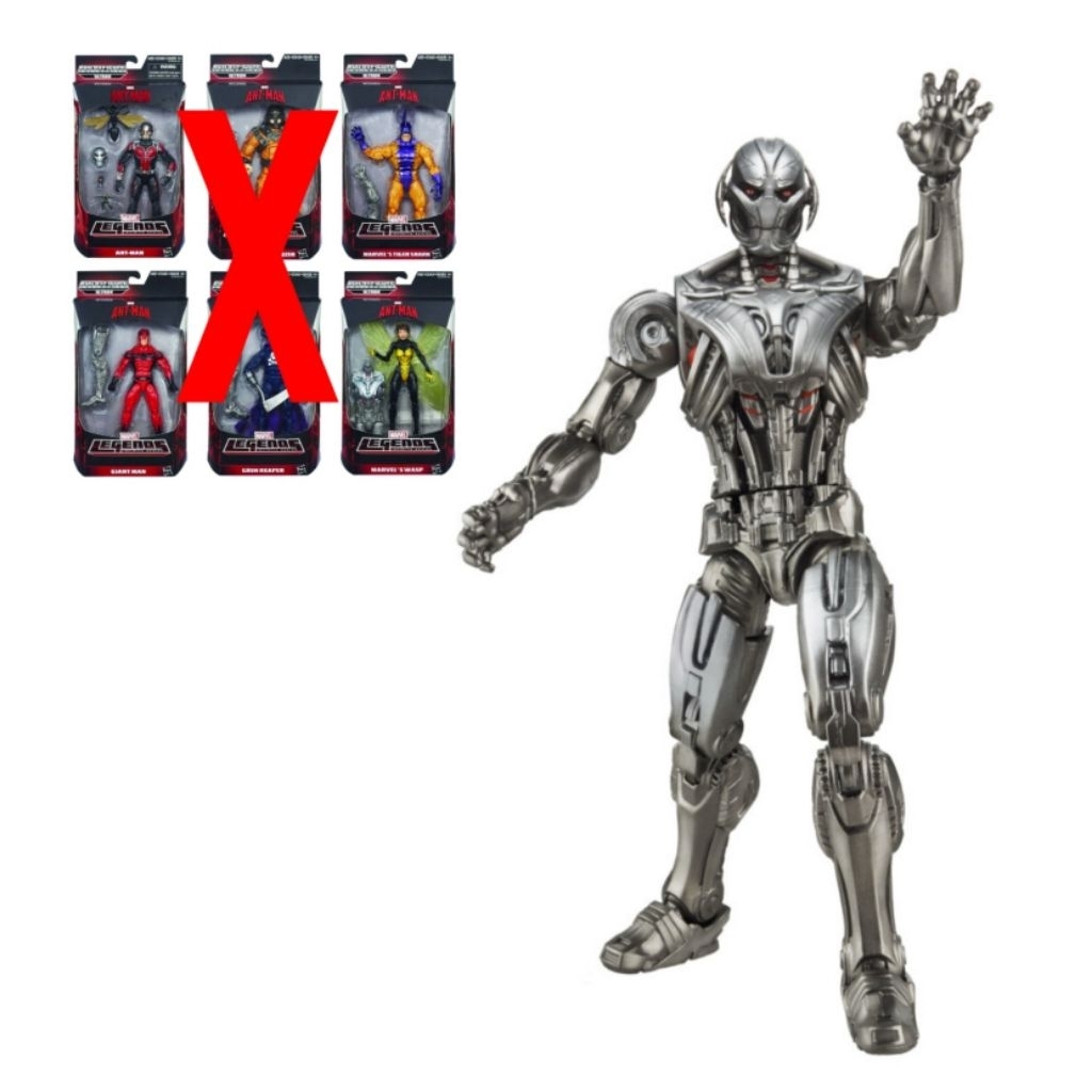 Marvel Legends Ant-Man Series (BAF Ultron Prime) - Ultron | Shopee Malaysia