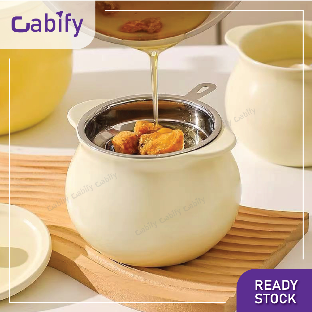 Cabify Ceramic Jar Condiment Container High Temperature Oil Pot/Salt ...