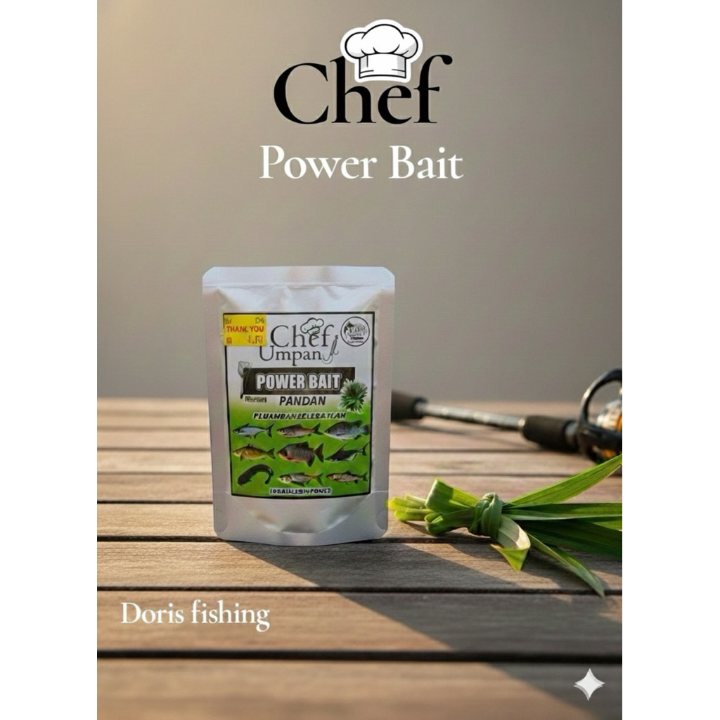 CHEF UMPAN POWER BAIT 30GM 10X POWER FISH FLAVOUR | Shopee Malaysia