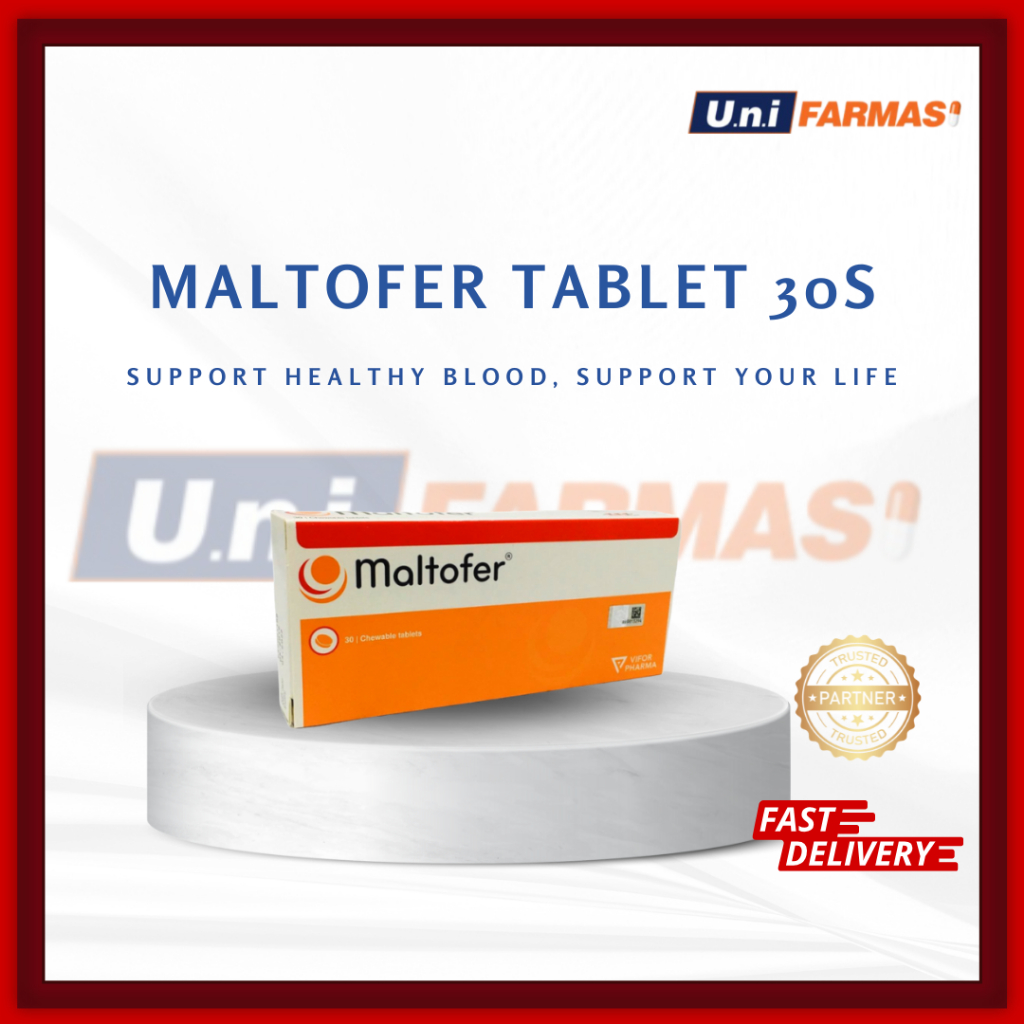 MALTOFER TABLET 30S IRON SUPPLEMENT FOR LOW HB AND IRON DEFICIENCY ...