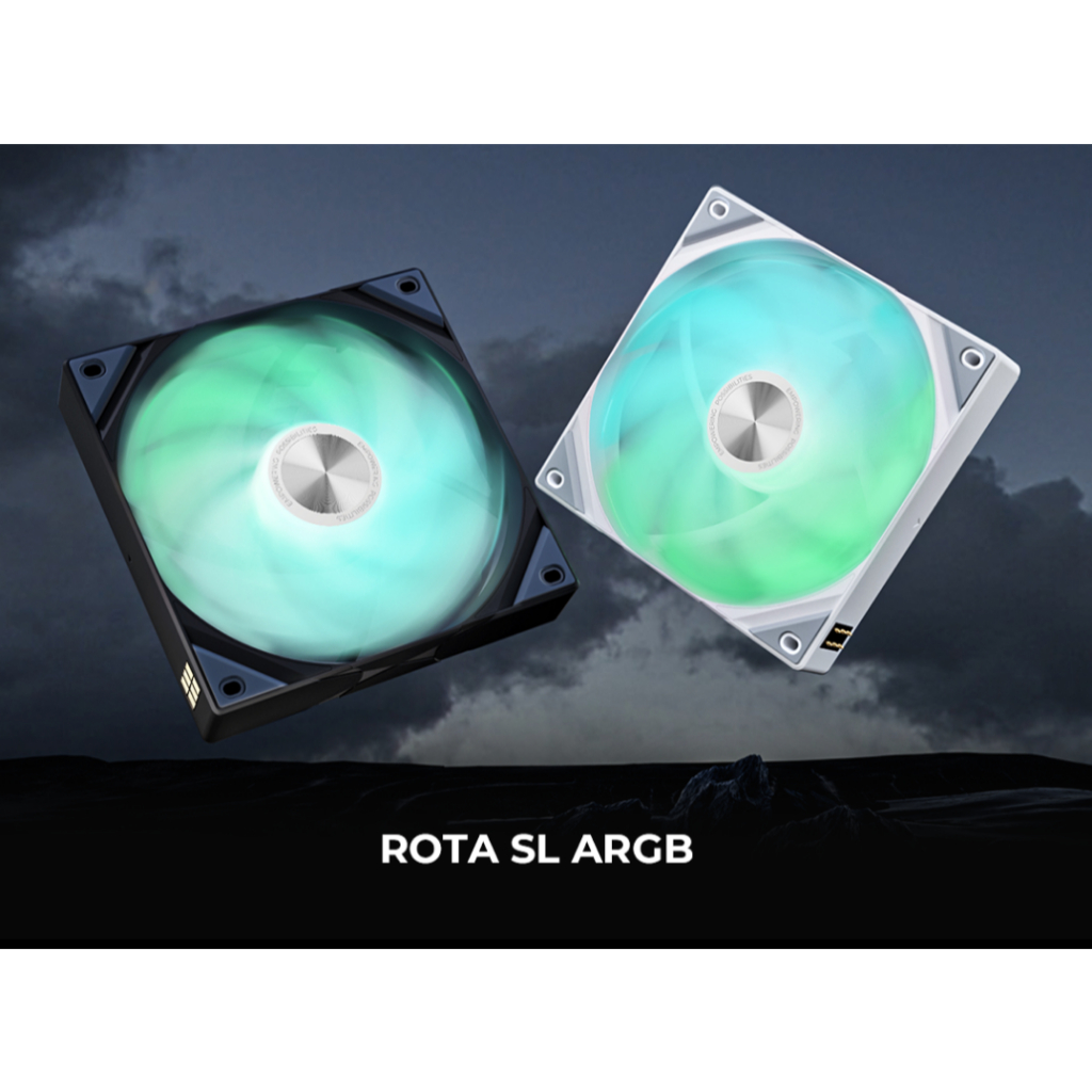 TRYX ROTA SL ARGB 120mm Fan Triple Pack ( BLACK / WHITE ) | Shopee Malaysia
