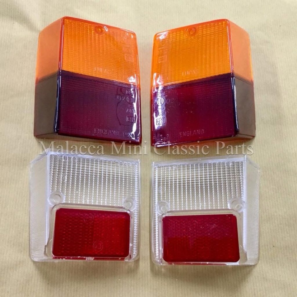 Classic Mini Austin Mini Cooper Rear Lamp Lens MK3/4 | Shopee Malaysia