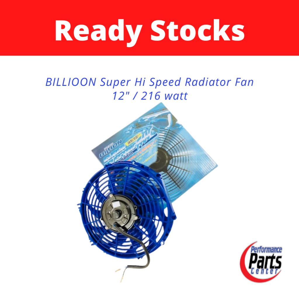 BILLION Super Super Hi Speed Radiator Fan - 12