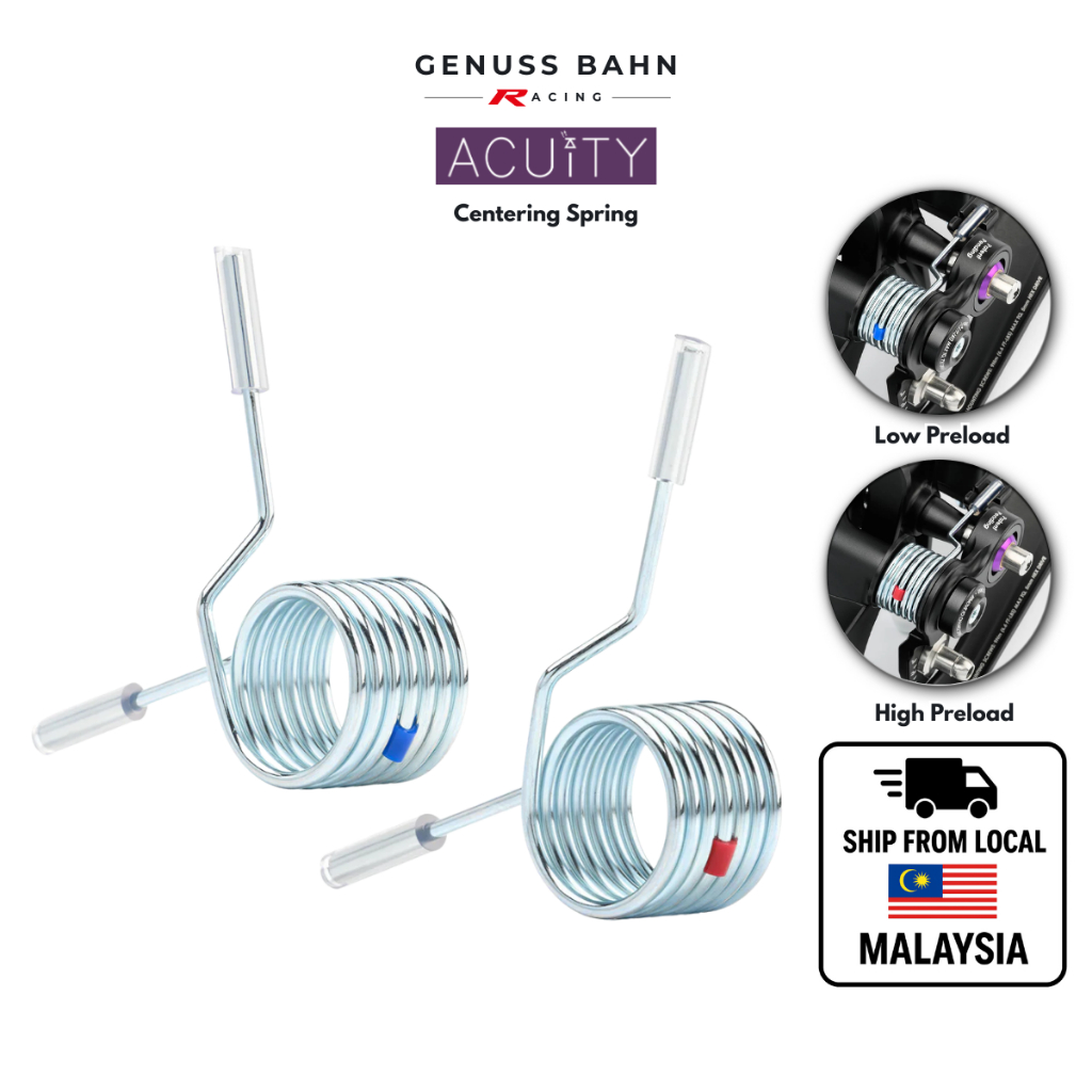 FL5 TYPE R | ACUITY Low/High Preload Centering Spring for 1981-RHD ...