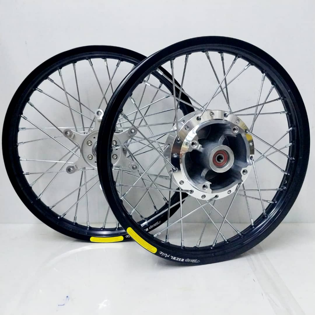 RS150 / RSX Set Pnp Takasago Excel Asia Alloy Rim 1.60×17 Black, Racing ...