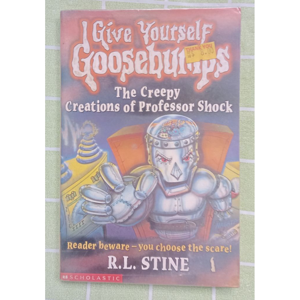 preloved I GIVE YOURSELF GOOSEBUMPS THE CREEPY CREATIONS OF PROFESSOR ...