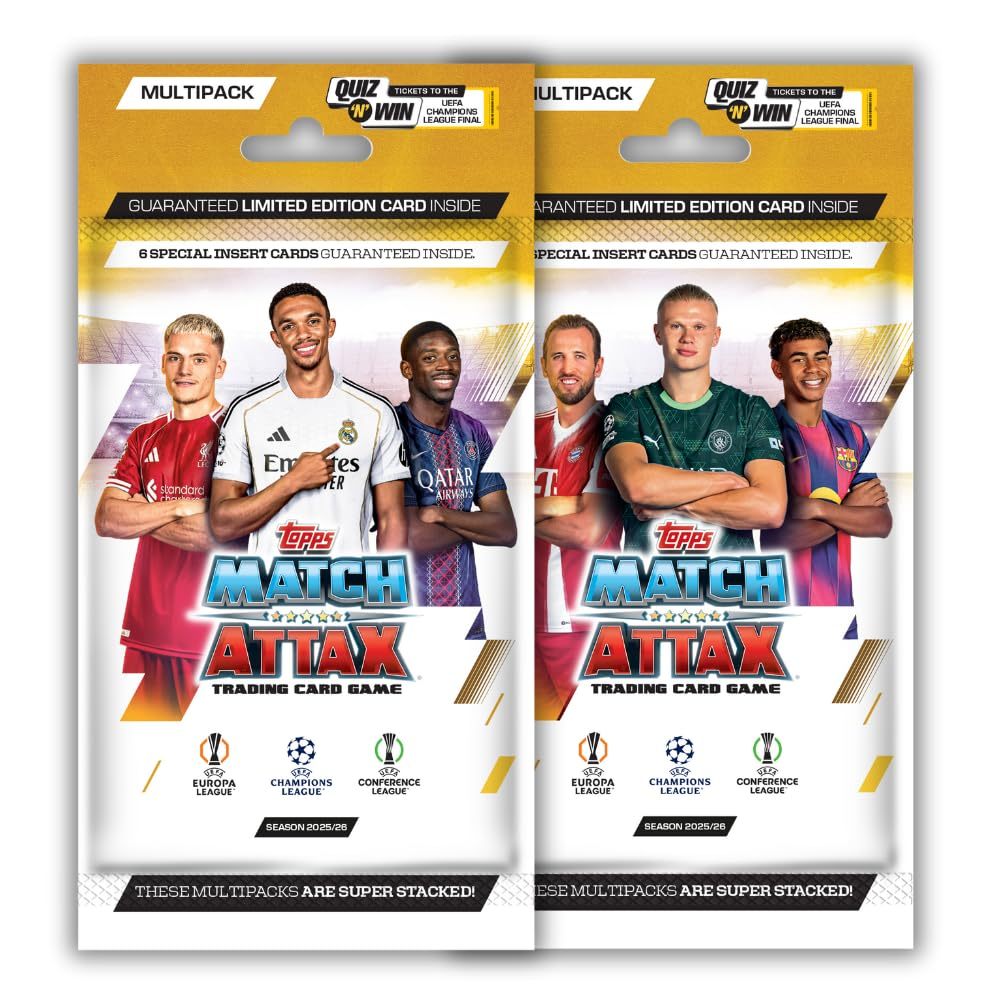 Topps UEFA Champions League Match Attax 2025-26 Trading and Collectible ...