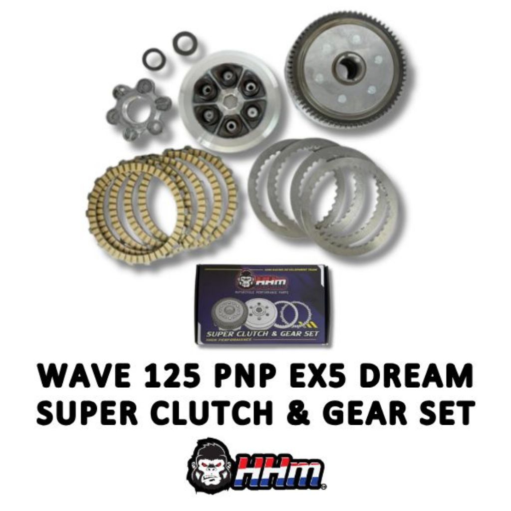 TAIKOM HHM PROTAPER HYPER CLUTCH (5 SPRING) EX5 DREAM/WAVE100/CLASS 1 ...