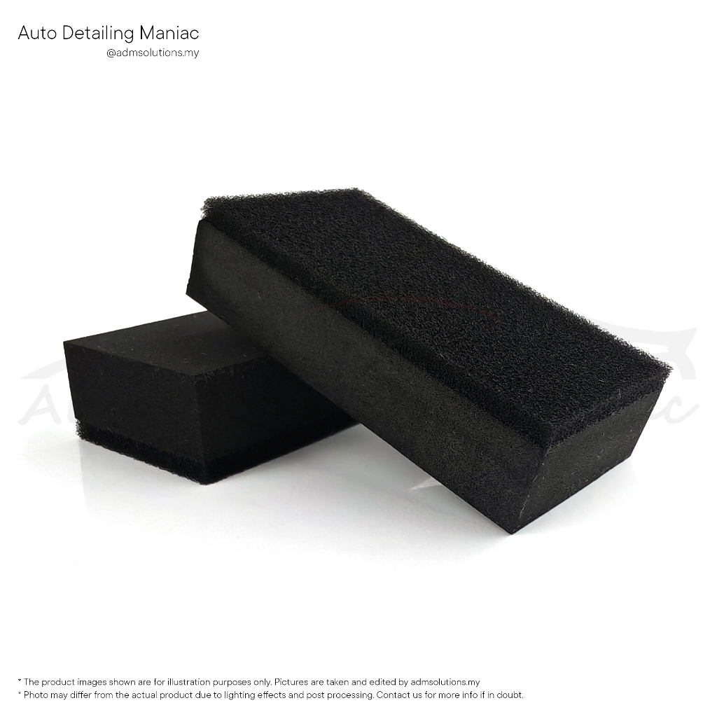 Coating Applicator Block (8cm x 4cm x 2cm) Ceramic Glass SiO2 Graphene ...