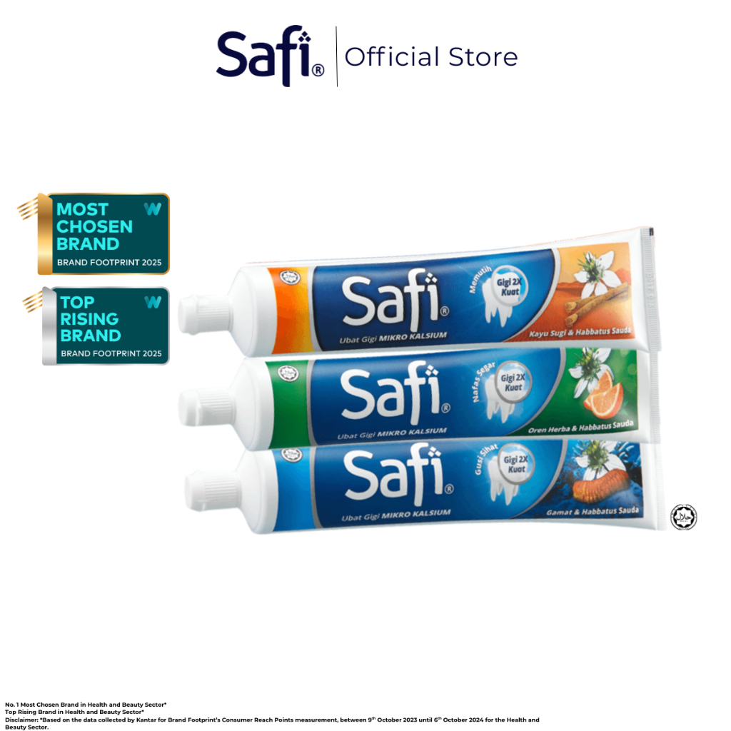 SAFI Micro Calcium Toothpaste - 250g / Whitening / Sensitive Teeth ...