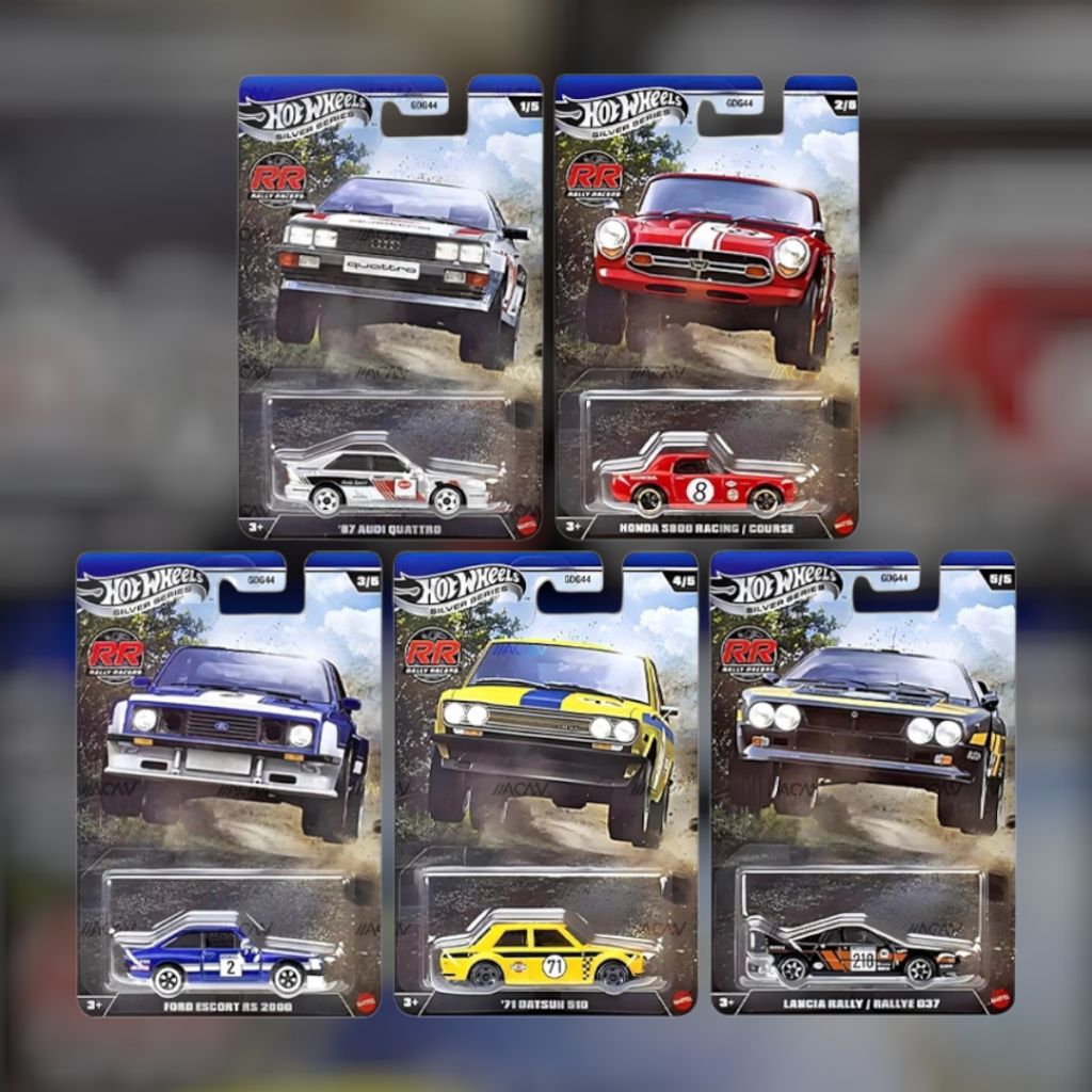 HOT WHEELS SILVER SERIES : RALLY RACERS ASSORTMENT | Shopee Malaysia