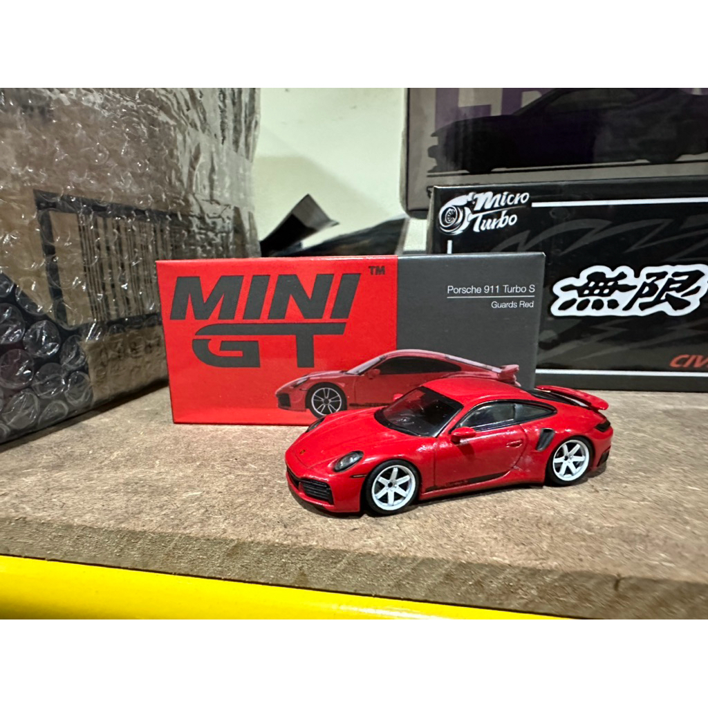 MINI GT PPORSHE 911 TURBO S PAINT RASH/CUSTOM RIM | Shopee Malaysia