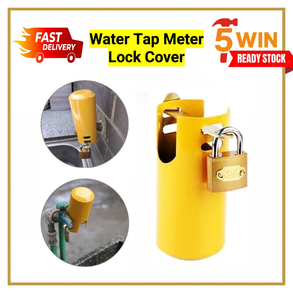 Water Meter Lock 🔥 Ready Stocks 🔥 Metal Anti-Theft Cover | Fast Ship 🚀 ...