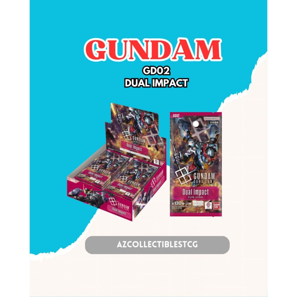 (LIVE AZCH) (BOX) GUNDAM GD02 : DUAL IMPACT | Shopee Malaysia