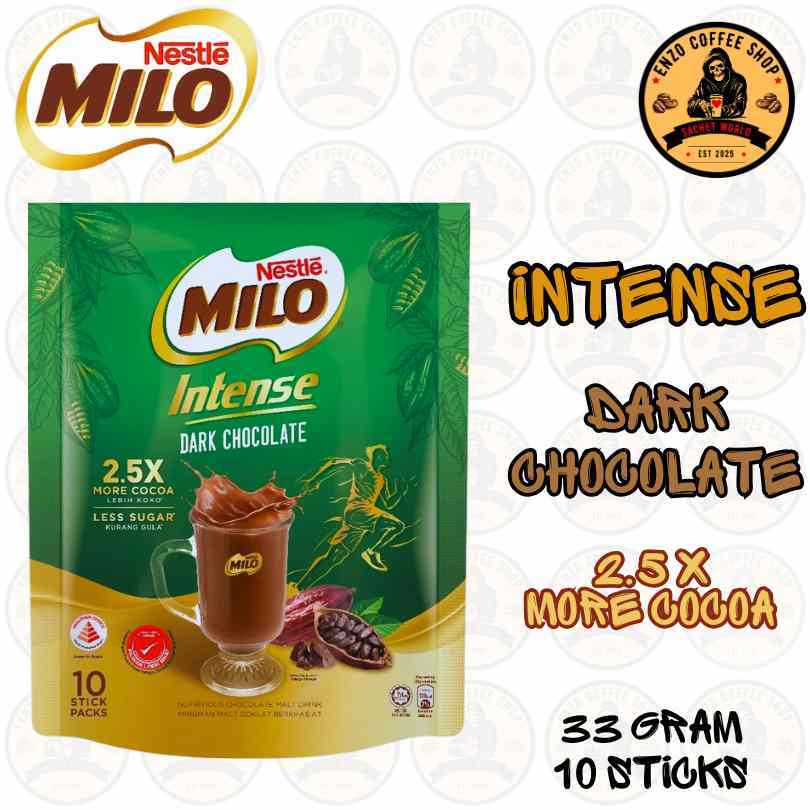 MILO® Nestle - Intense Dark Chocolate - Instant Chocolate Drink ...