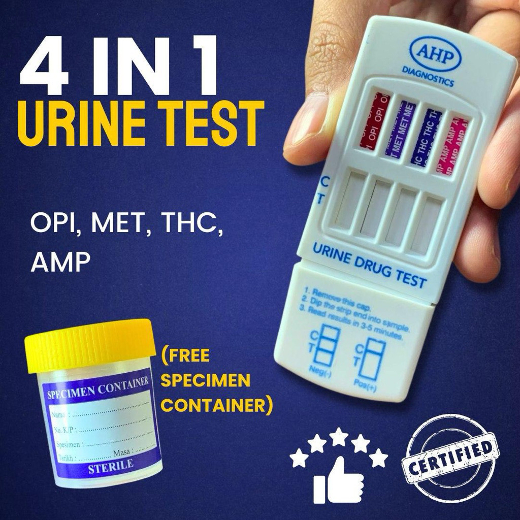 URINE STRIP TEST 4 IN 1 UNTUK DA*DAH YANG MENDAPAT KELULUSAN KKM DAN ...
