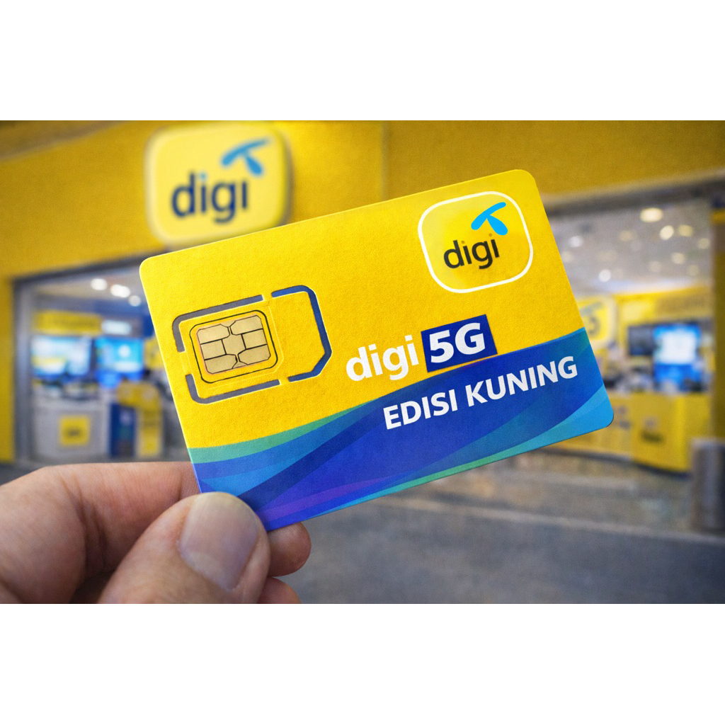 Simkad Digi Edisi Kuning KEKAL NUMBER LAMA ( Fast Shiping ) | Shopee ...