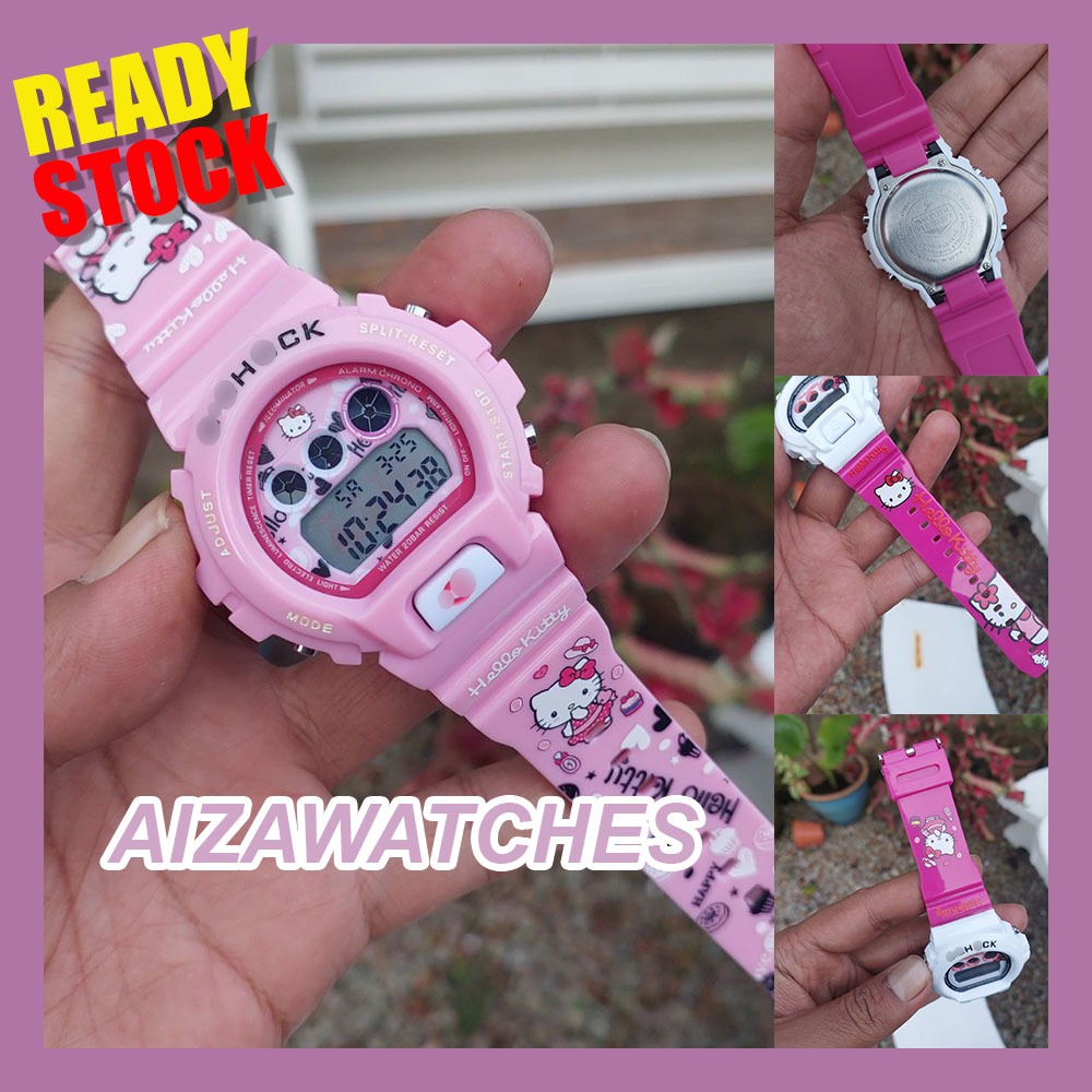 G5H0CK JAM TANGAN HELLO KITTY DW69000 JAM TANGAN PEREMPUAN DAN KANAK ...