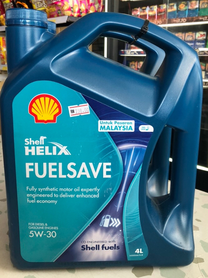 ORIGINAL SHELL HELIX FUELSAVE 5W-30 4L | Shopee Malaysia