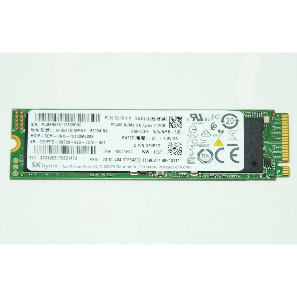 SK Hynix SC311, SC401 SATA, PC300, PC400, PC401, PC601 256GB 512GB PCIe ...