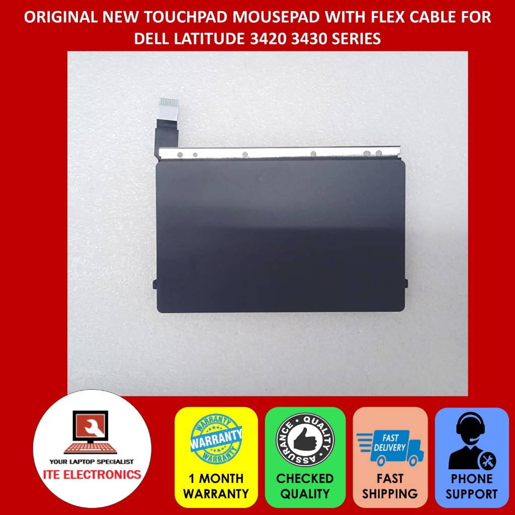 ORIGINAL NEW DELL LATITUDE 3420 3430 SERIES MOUSEPAD TOUCHPAD WITH FLEX ...