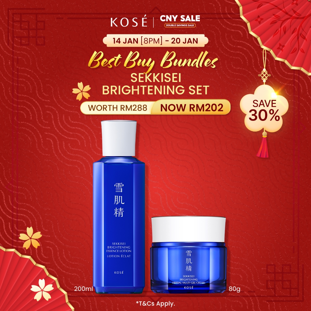 Kose Sekkisei Brightening Set | Shopee Malaysia