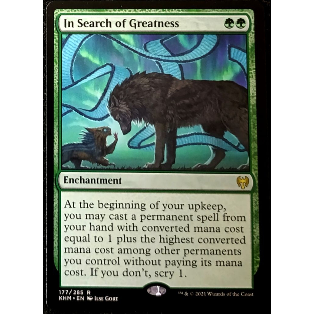 Magic The Gathering : In Search of Greatness Rare Kaldheim card. | Shopee  Malaysia