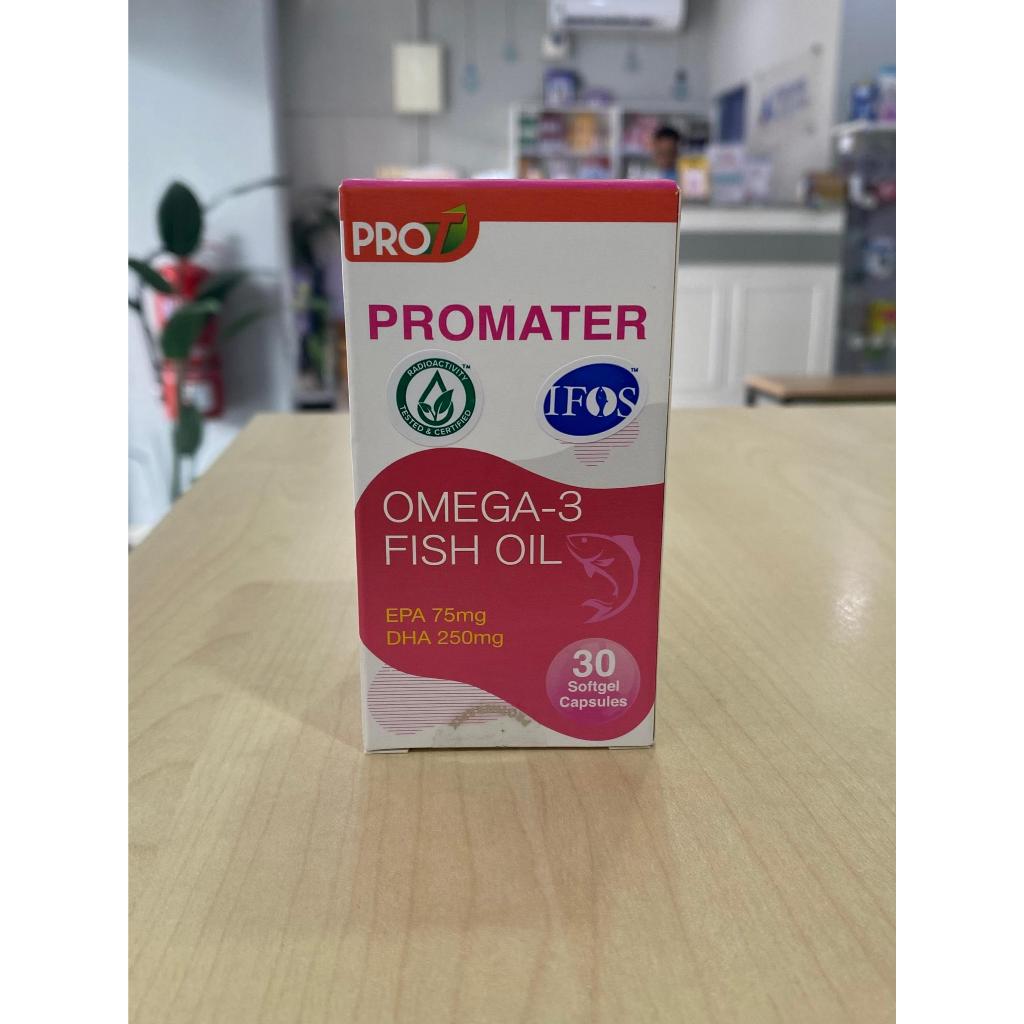 Promater Omega-3 Fish Oil Softgel Capsules 30's | Shopee Malaysia