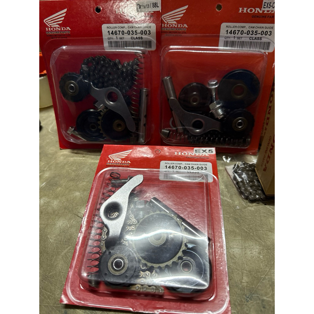 Timing complete set motor EX5 DREAM CLASS 1 TIMING FULL SET 84T 88T 90T ...