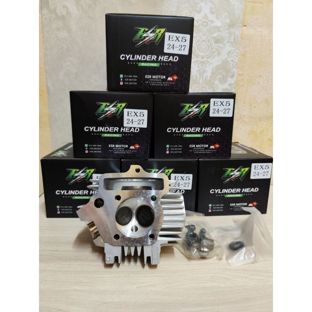 ESR HEAD EX5 RACING 2 VALVE 24-27 | Shopee Malaysia
