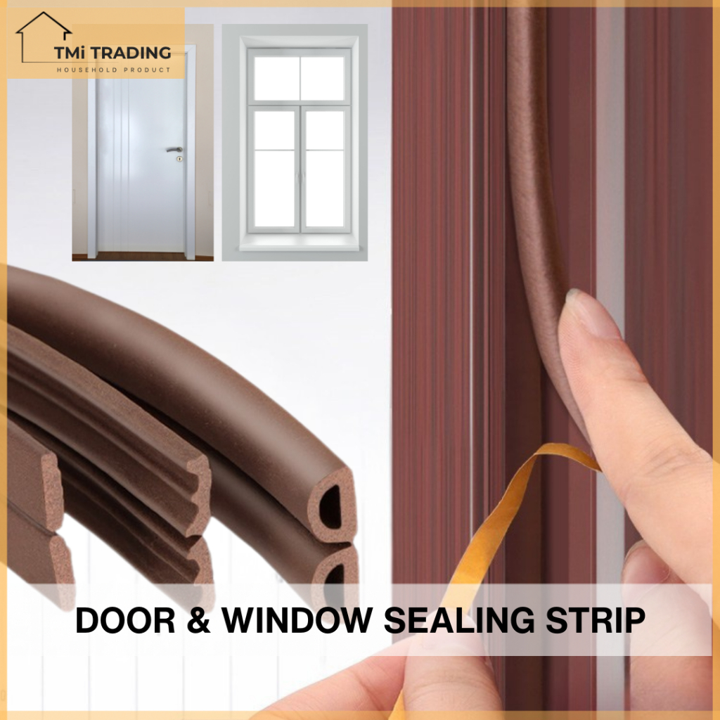TMi D/E/P/I Type Sealing Strips for Doors and Windows - Weatherproof ...
