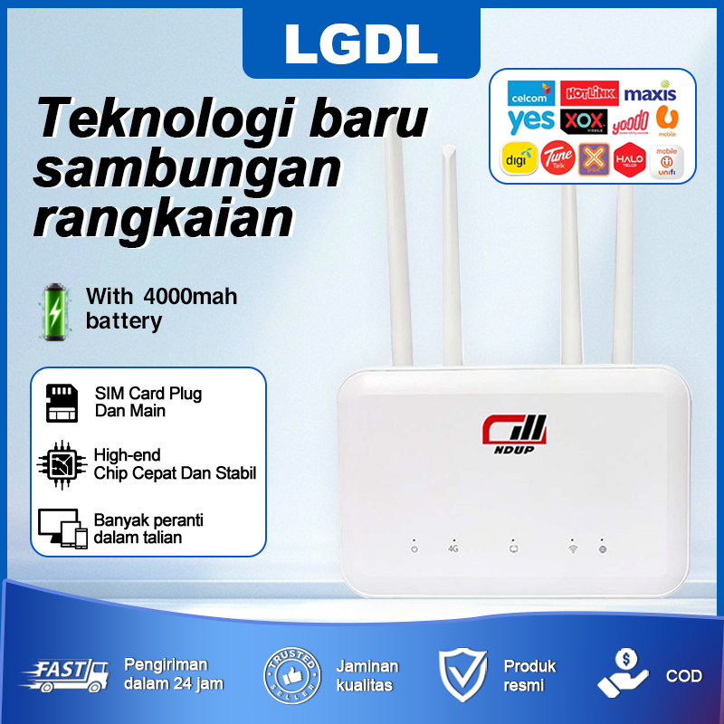 [Shopee Choice] WiFi6 4G LTE Router C300 PRO Sokong Semua Telco Hotspot ...